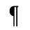 Unicode 00B6