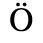 Unicode 00D6