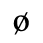 Unicode 00F8