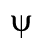 Unicode 03C8