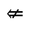 Unicode 21CD