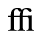Unicode FB03